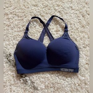 VS Sport by Victoria's Secret Incredible Bra blue with criss-cross back Sz 34DD